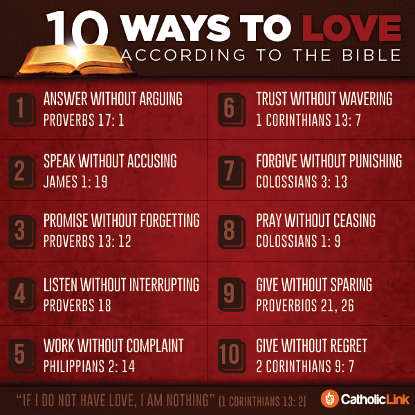 10 Ways To Love According To The Bible