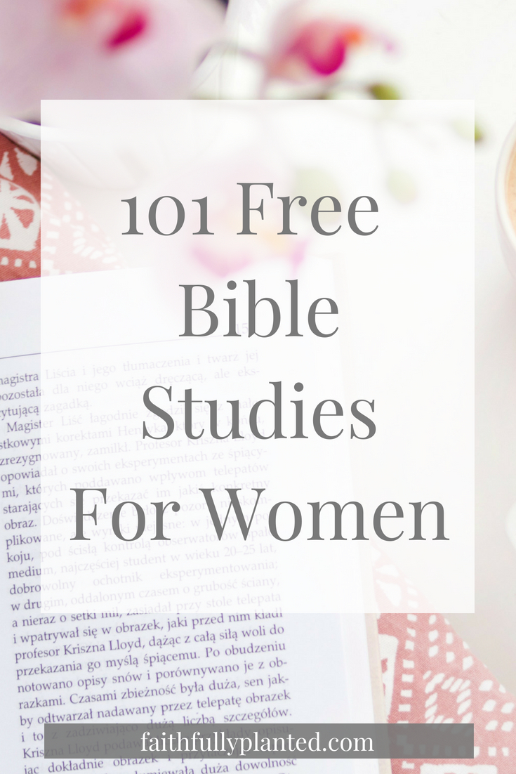 101 Free Bible Studies For Women