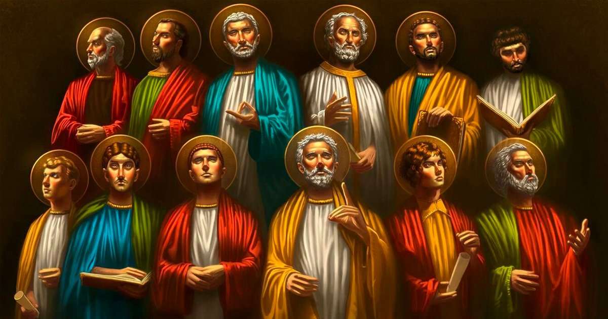 12 disciples of Jesus
