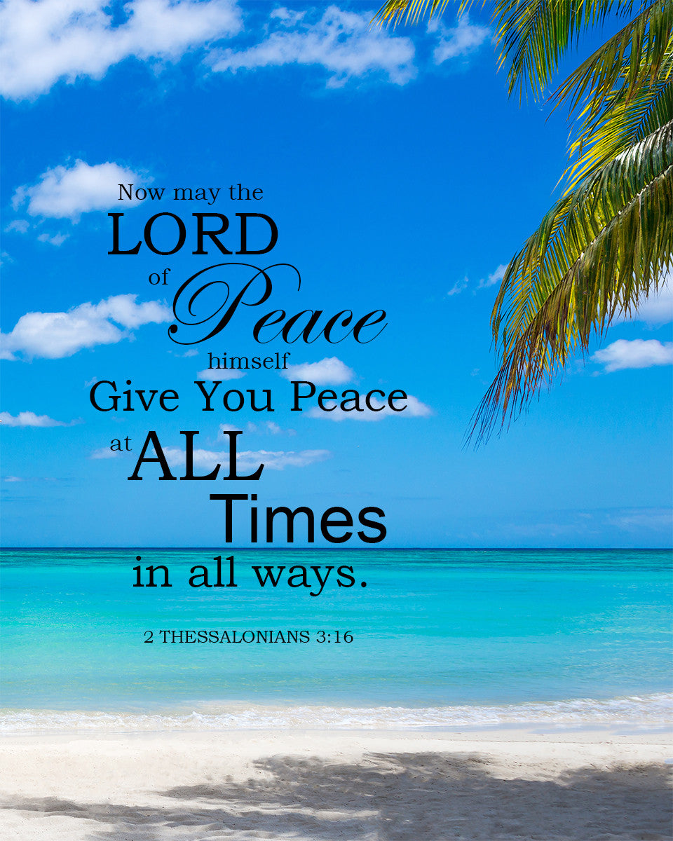 2 Thessalonians 3:16 Lord of Peace