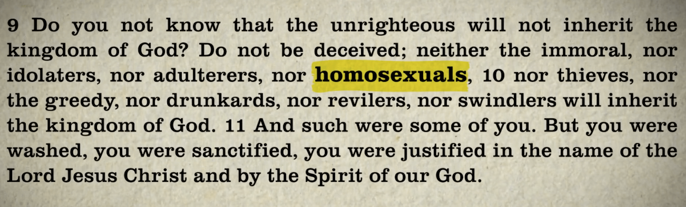 32 Bible Quotes For Homosexuality