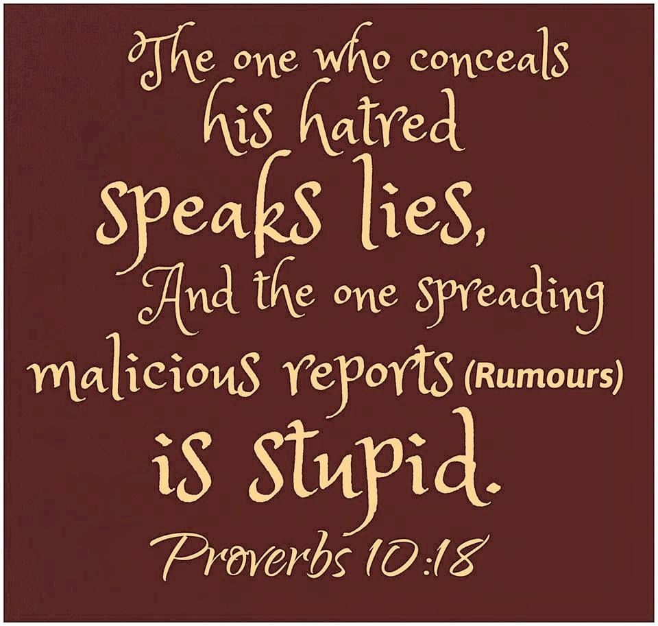 Bible Gossip Quotes