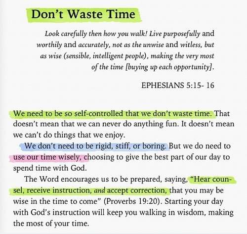 Bible Quotes About Time Management. QuotesGram