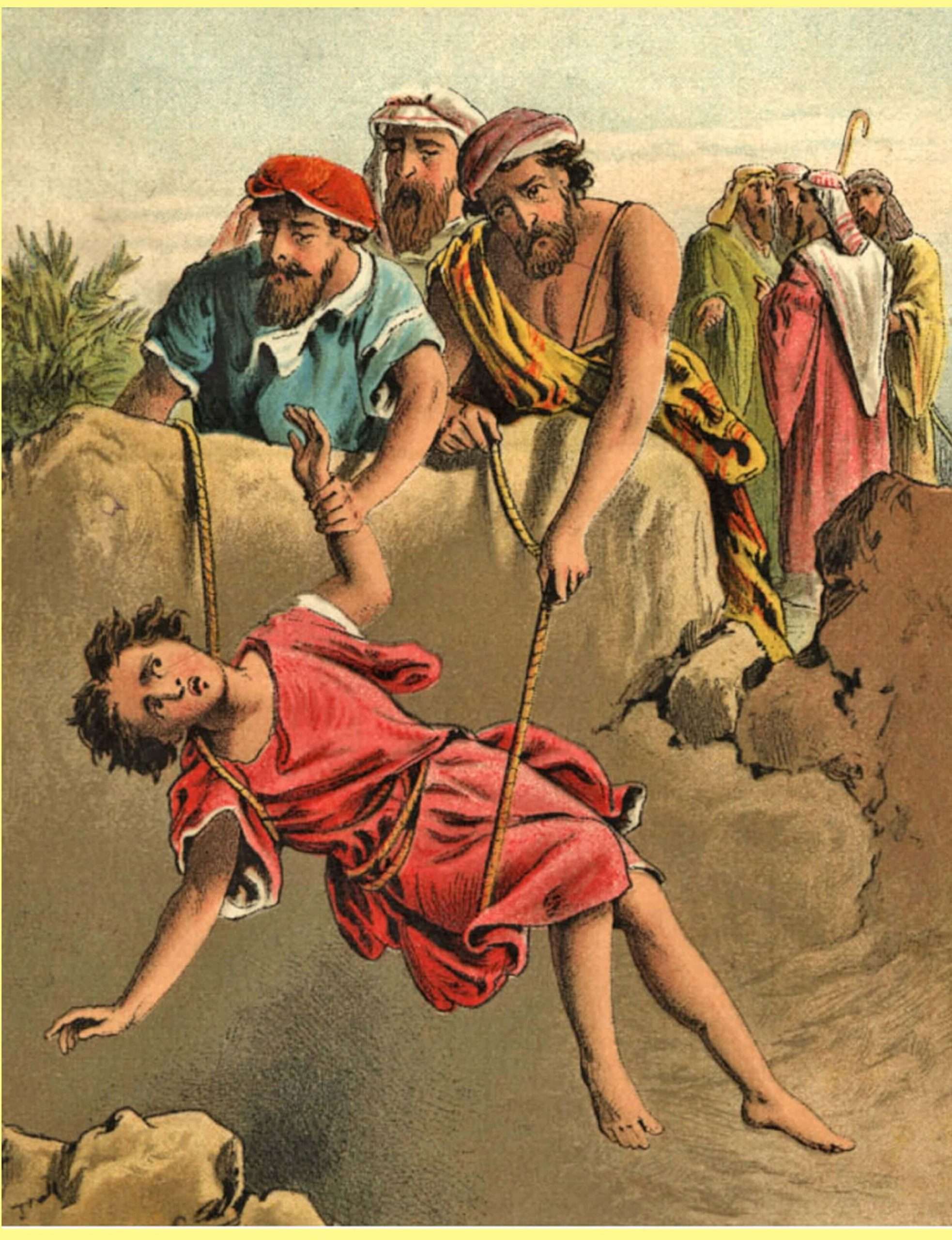 Bible Story Pictures for the Story of Joseph as a Young Boy