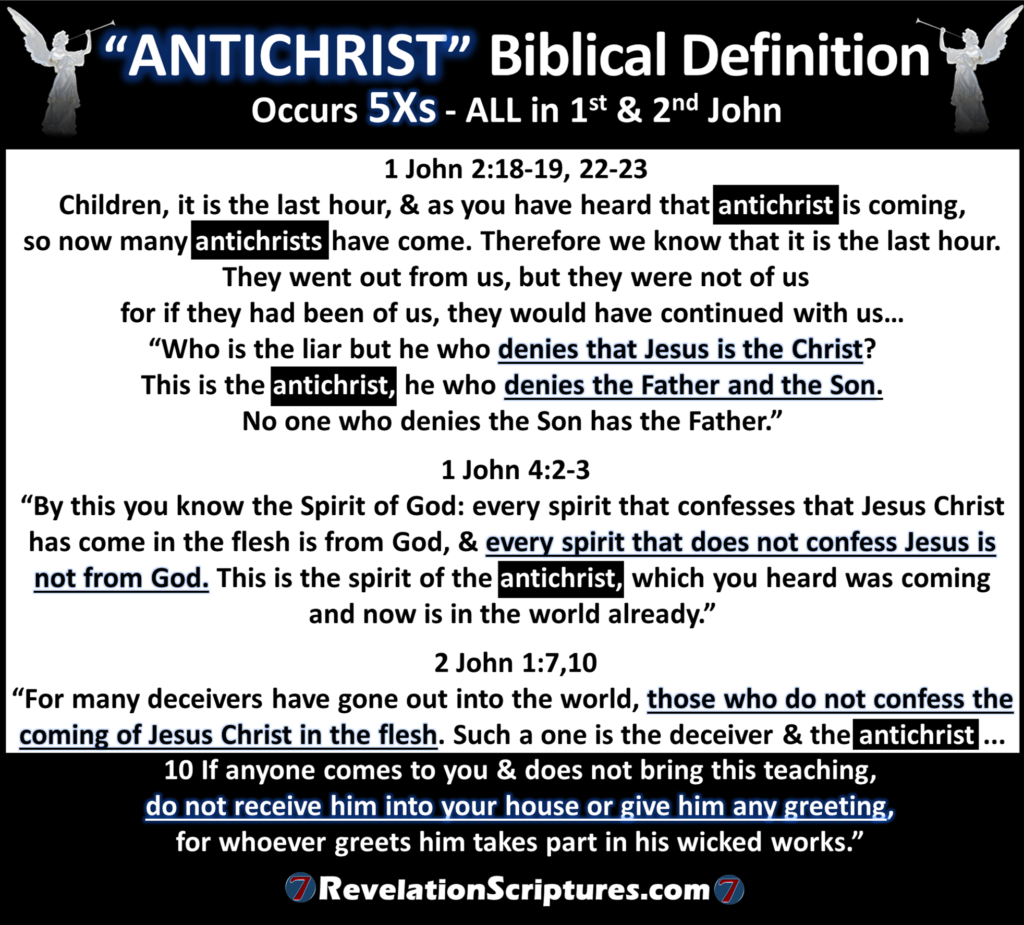 Biblical Definition Of Antichrist