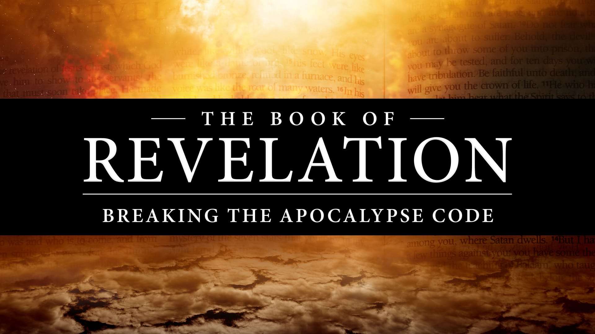 Book of Revelation: Breaking the Apocalypse Code