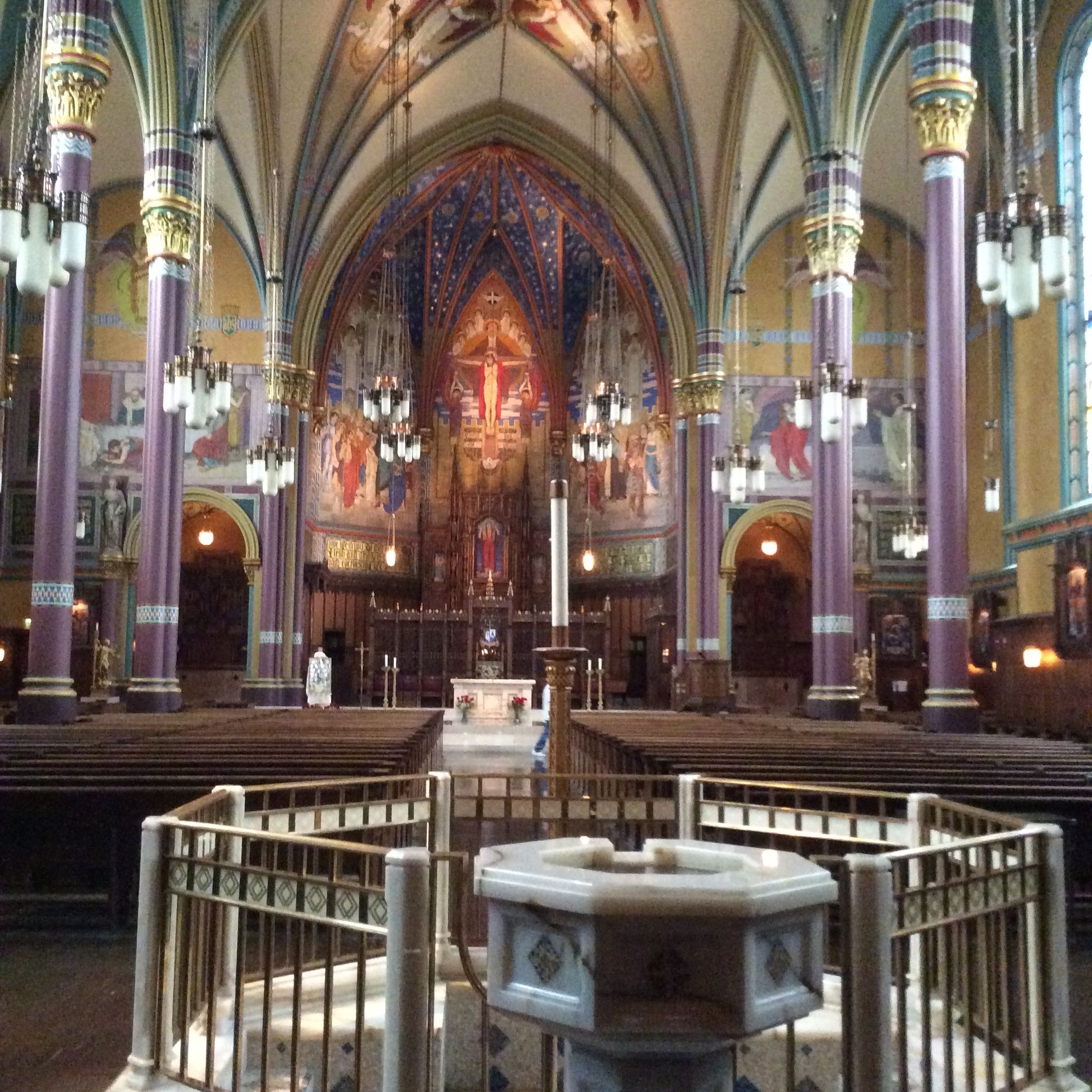 Cathedral of the Madeline in Salt Lake City, Ut.