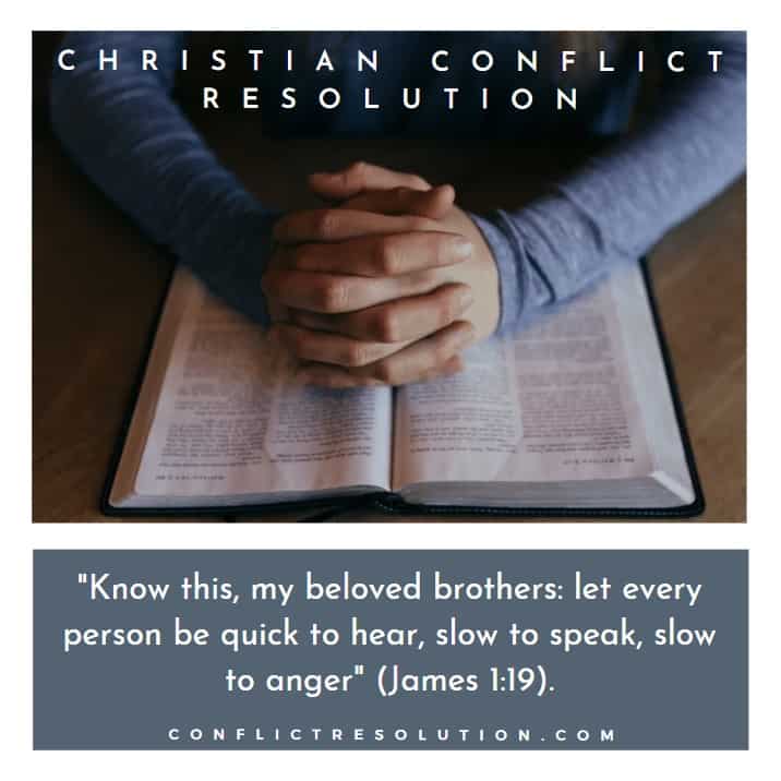 Christian &  Biblical Conflict Resolution  Conflict ...
