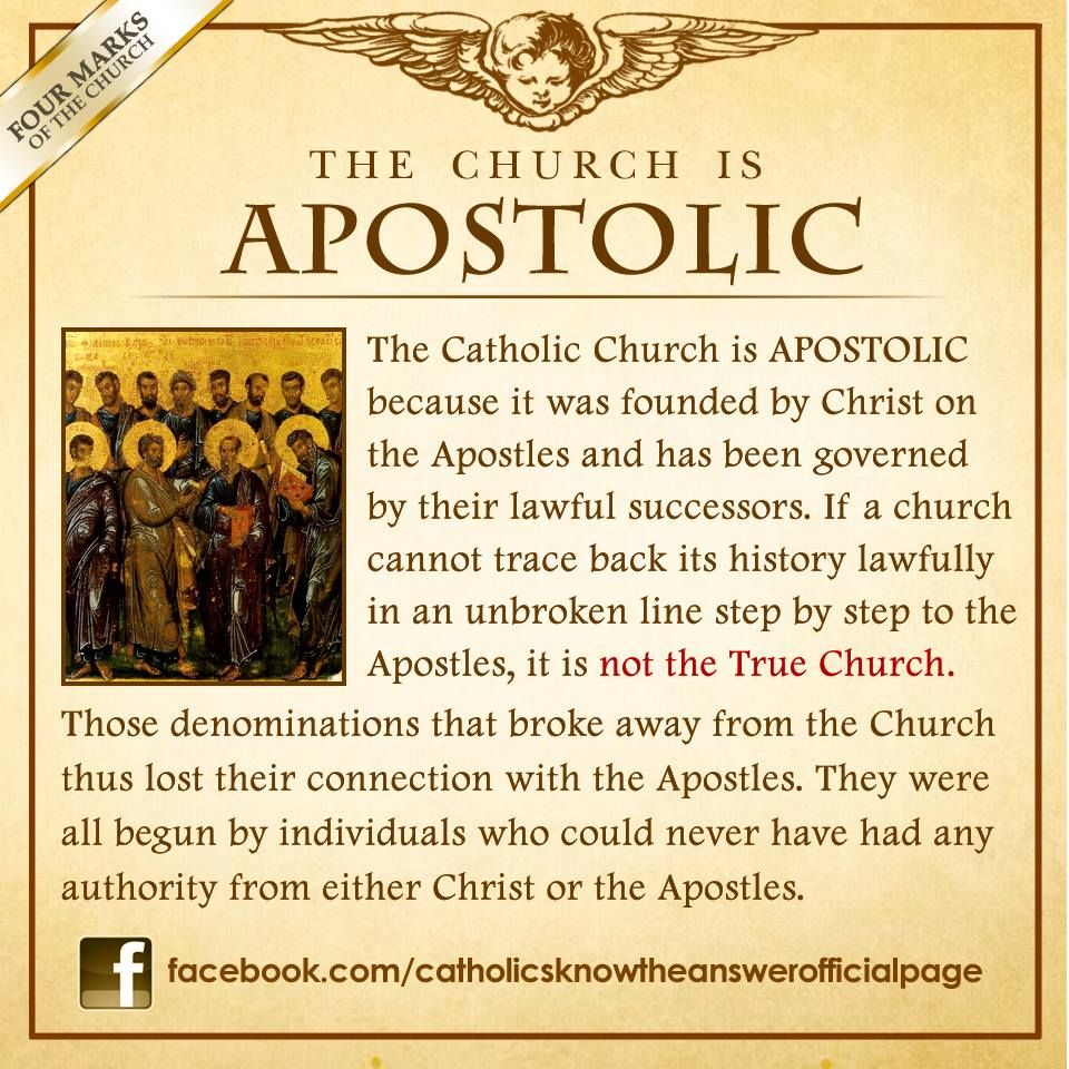 CKTA, The Church is Apostolic