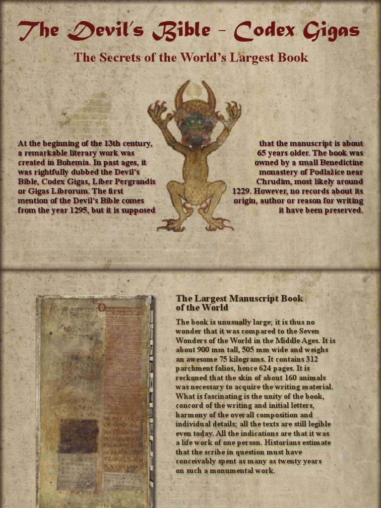 Codex Gigas en [PDF Library]