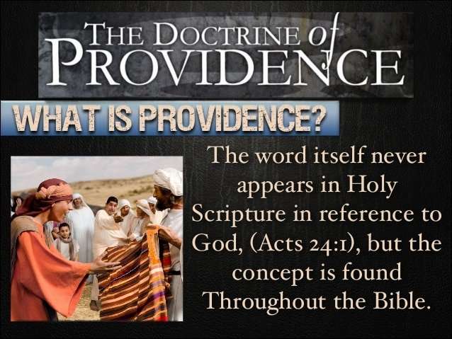 Divine Providence In The Life of Todays Christian" 