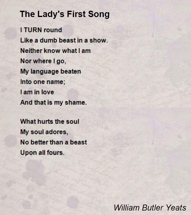 First lady Poems