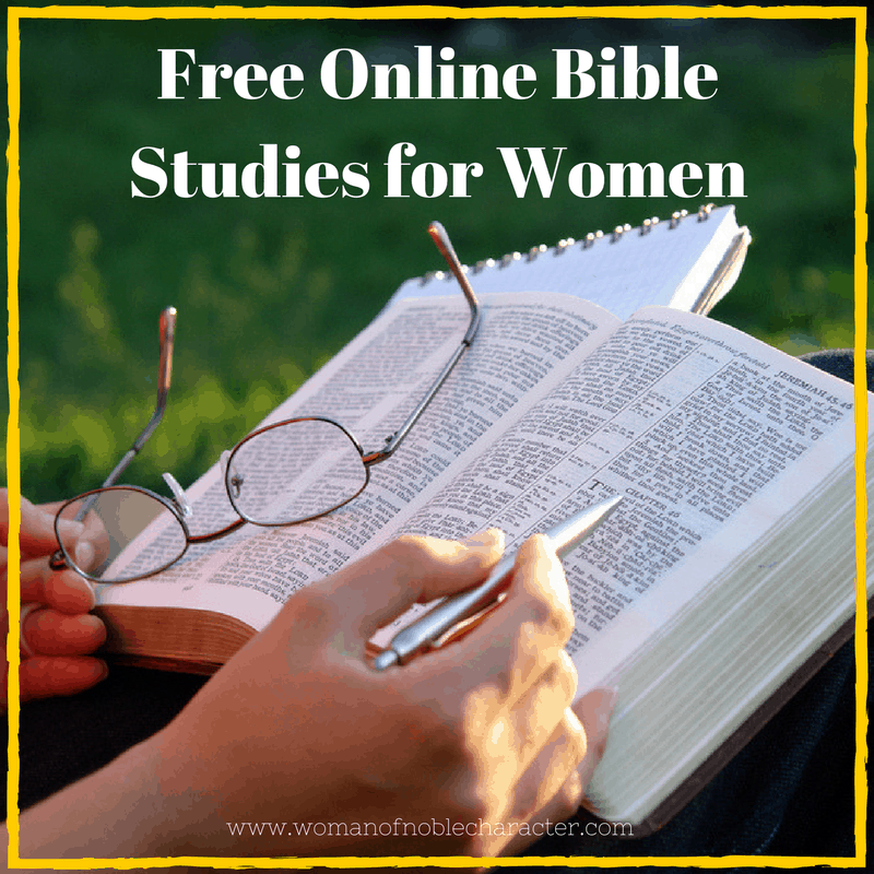 free online Bible studies for women to grow closer to God and His Word
