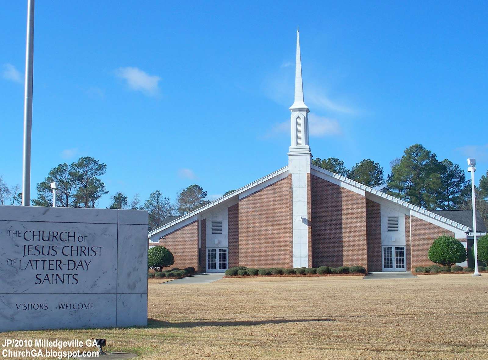 GA. FL. AL. CHURCH First Baptist Catholic Methodist Presbyterian ...