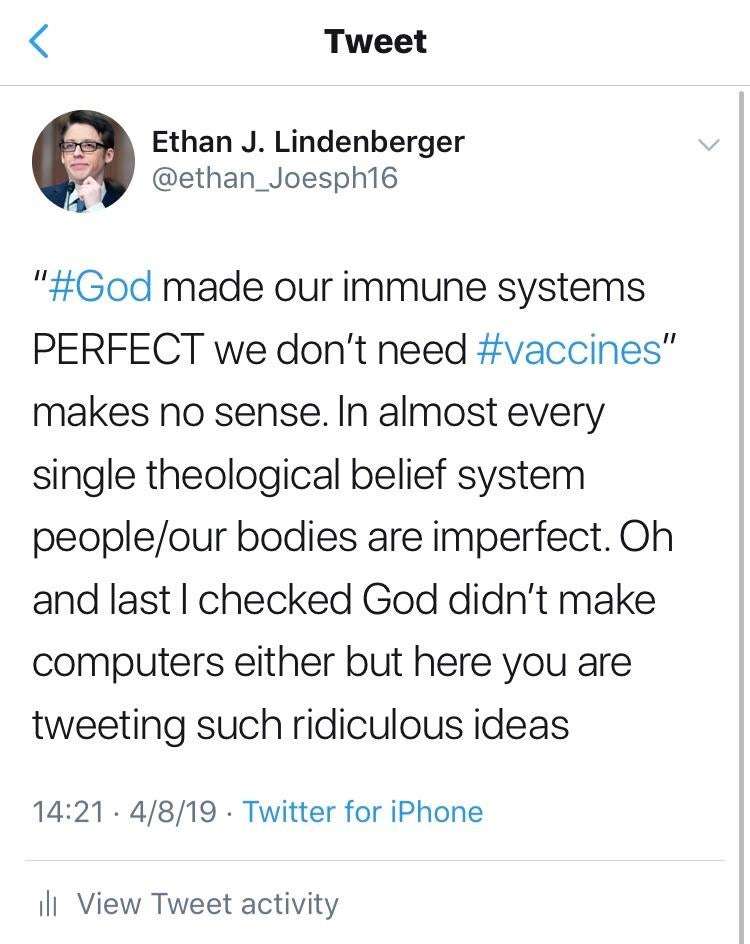 God made immune systems, why do we need vaccines ...