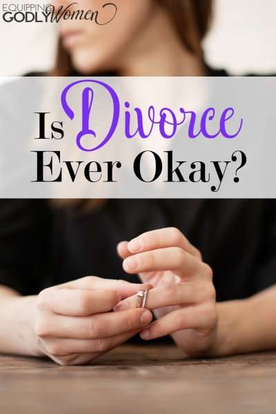 Is Divorce Ever God