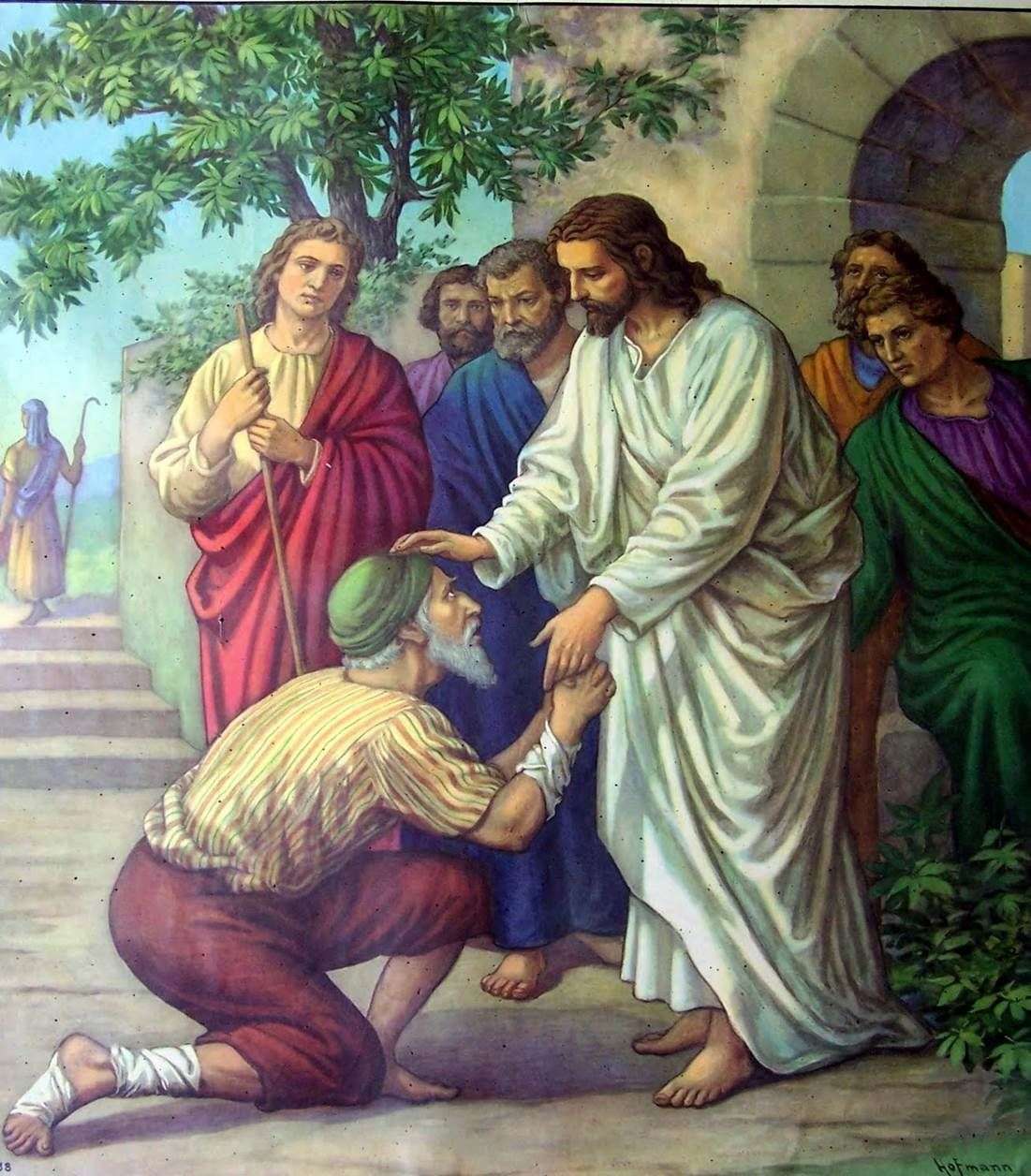 Jesus Heals a Man With Leprosy