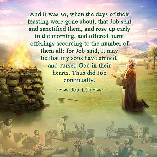 Job 1:5
