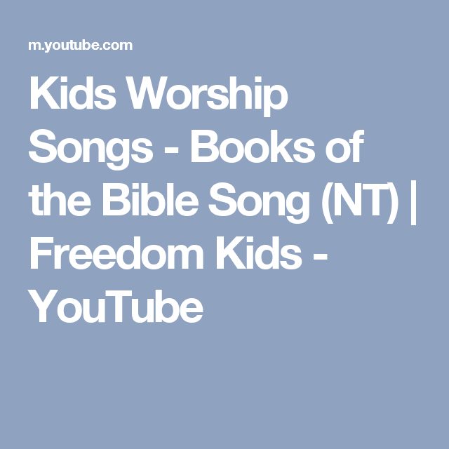 Kids Worship Songs