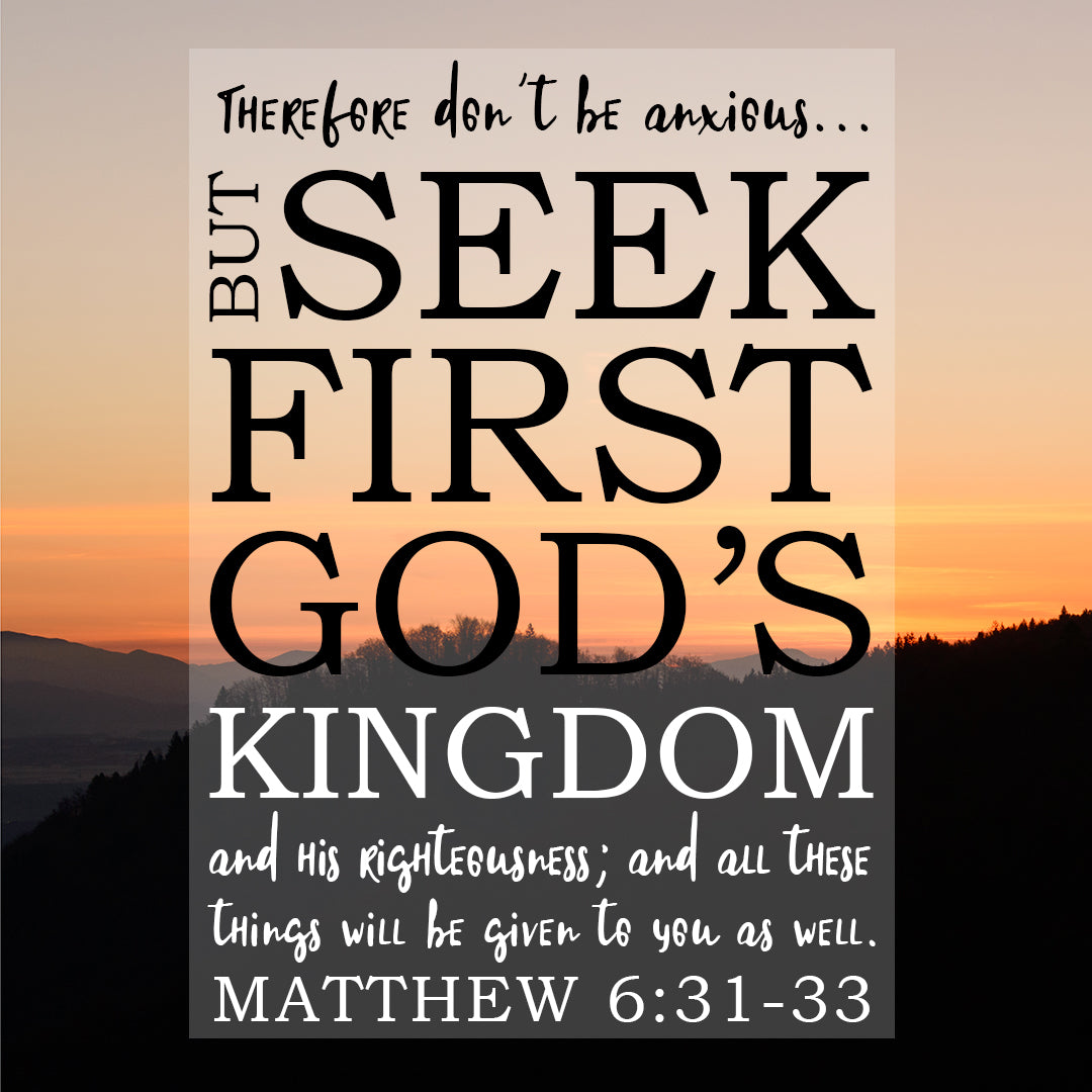 Matthew 6:31