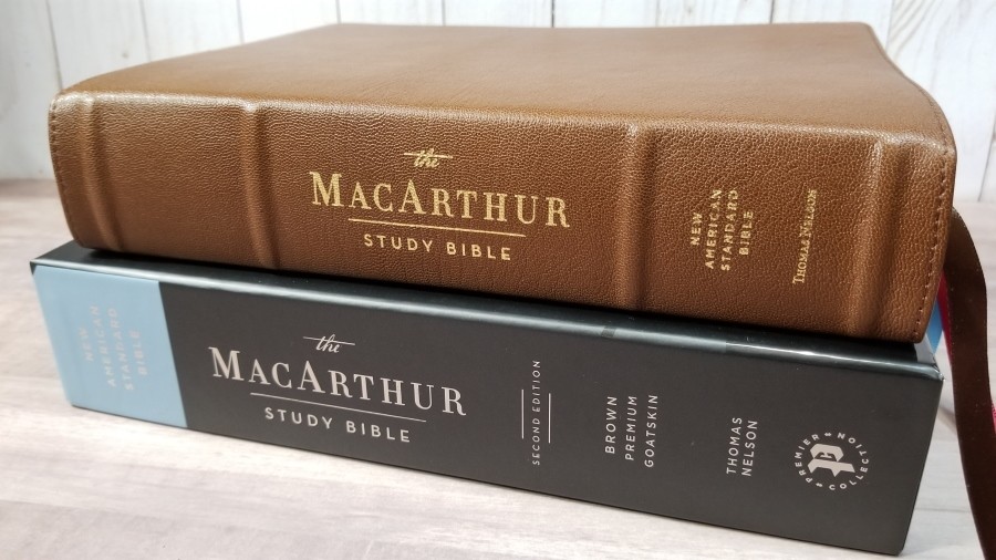 NASB MacArthur Study Bible Premier Collection