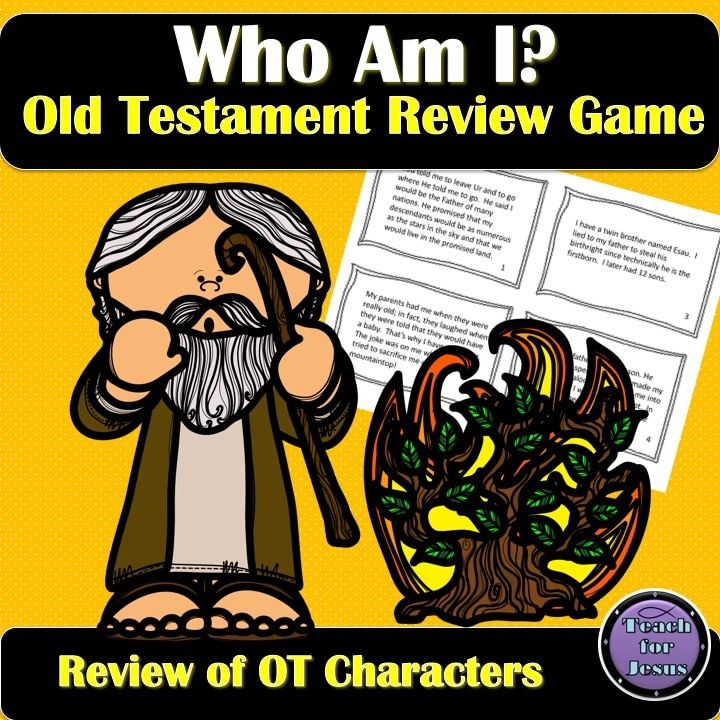 Old Testament Character Review Game