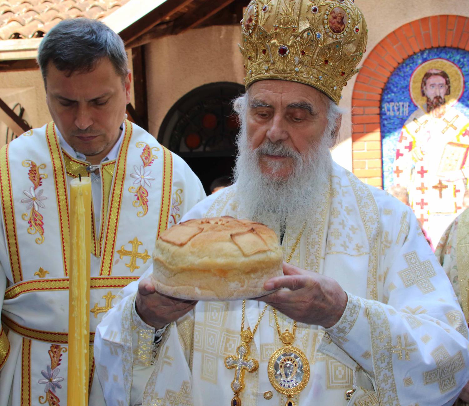 Patriarch of Serbia celebrated at Church of Holy Apostles Bartholomew ...