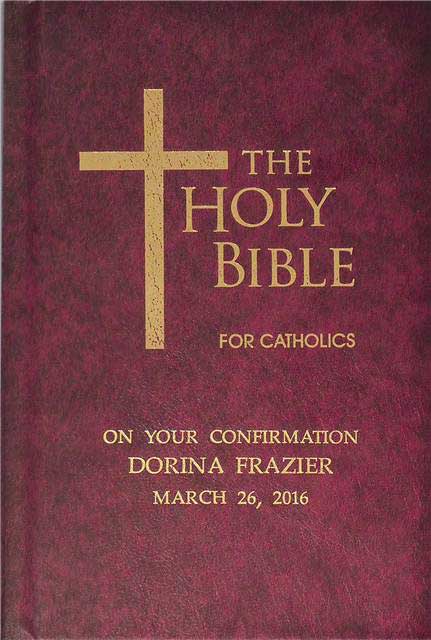Personalized Catholic Bible