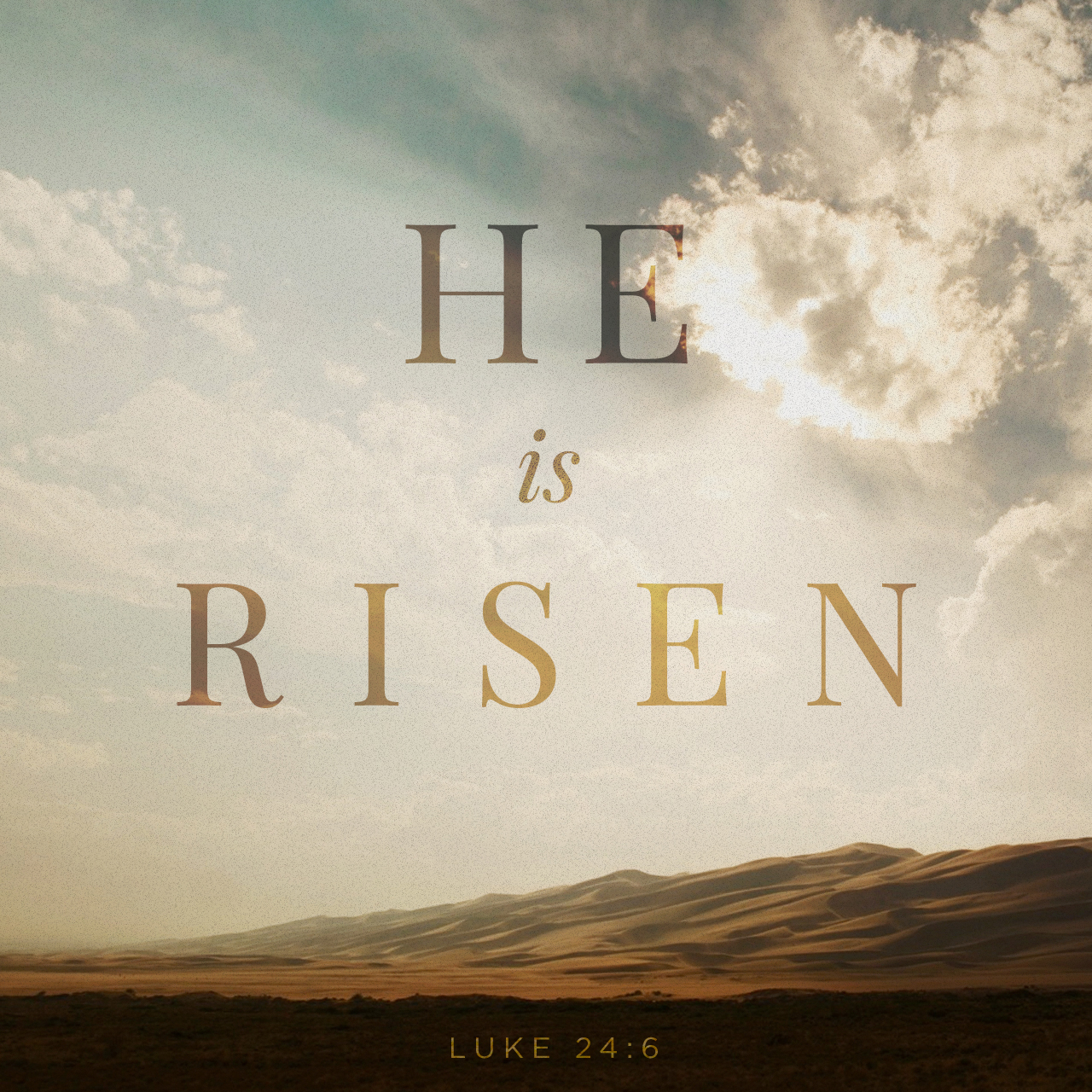 Plan For Reading The Bible: He is risen!
