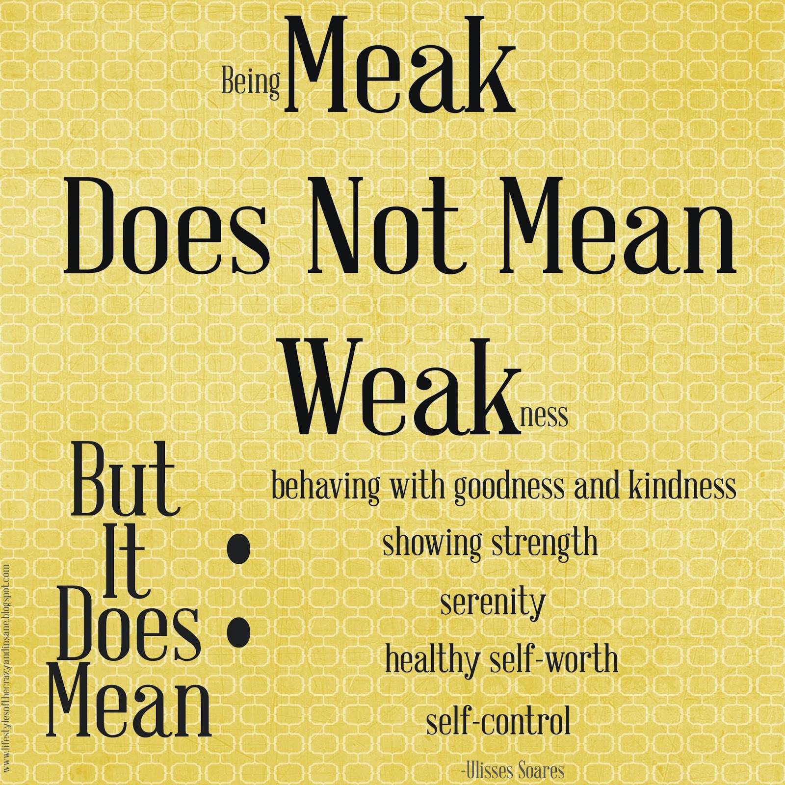 Quotes About The Meek. QuotesGram