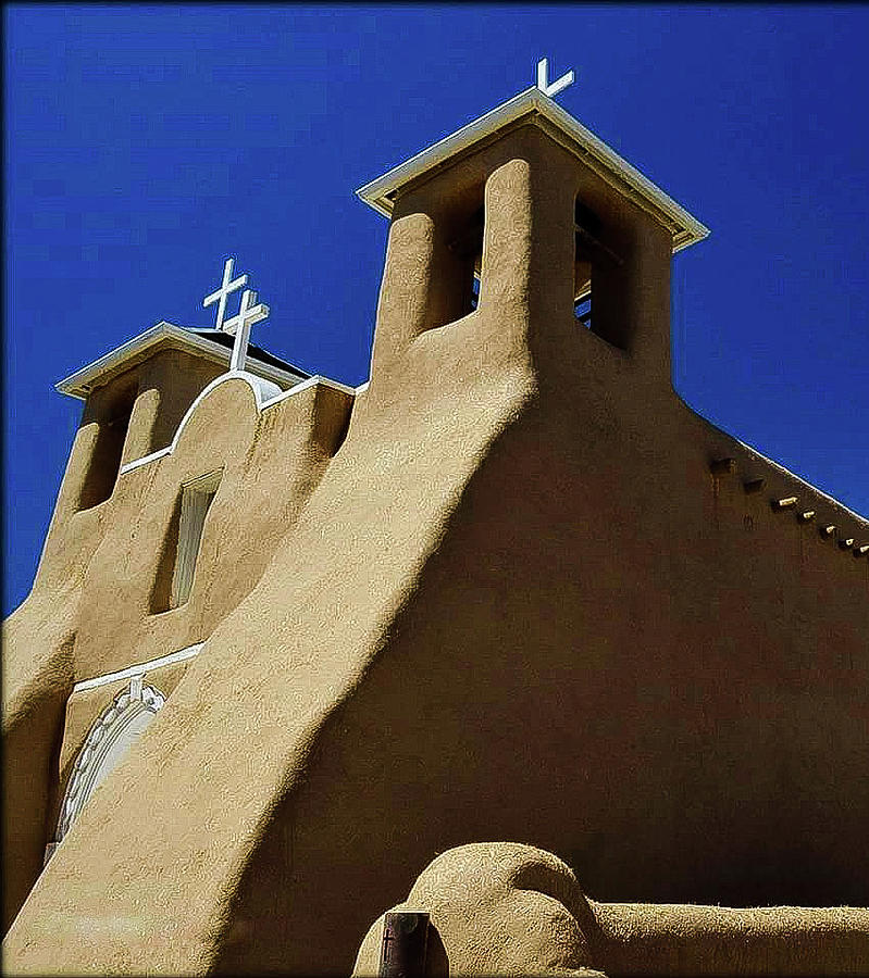 San Francisco de Asis Mission Church in New Mexico Photograph by George ...