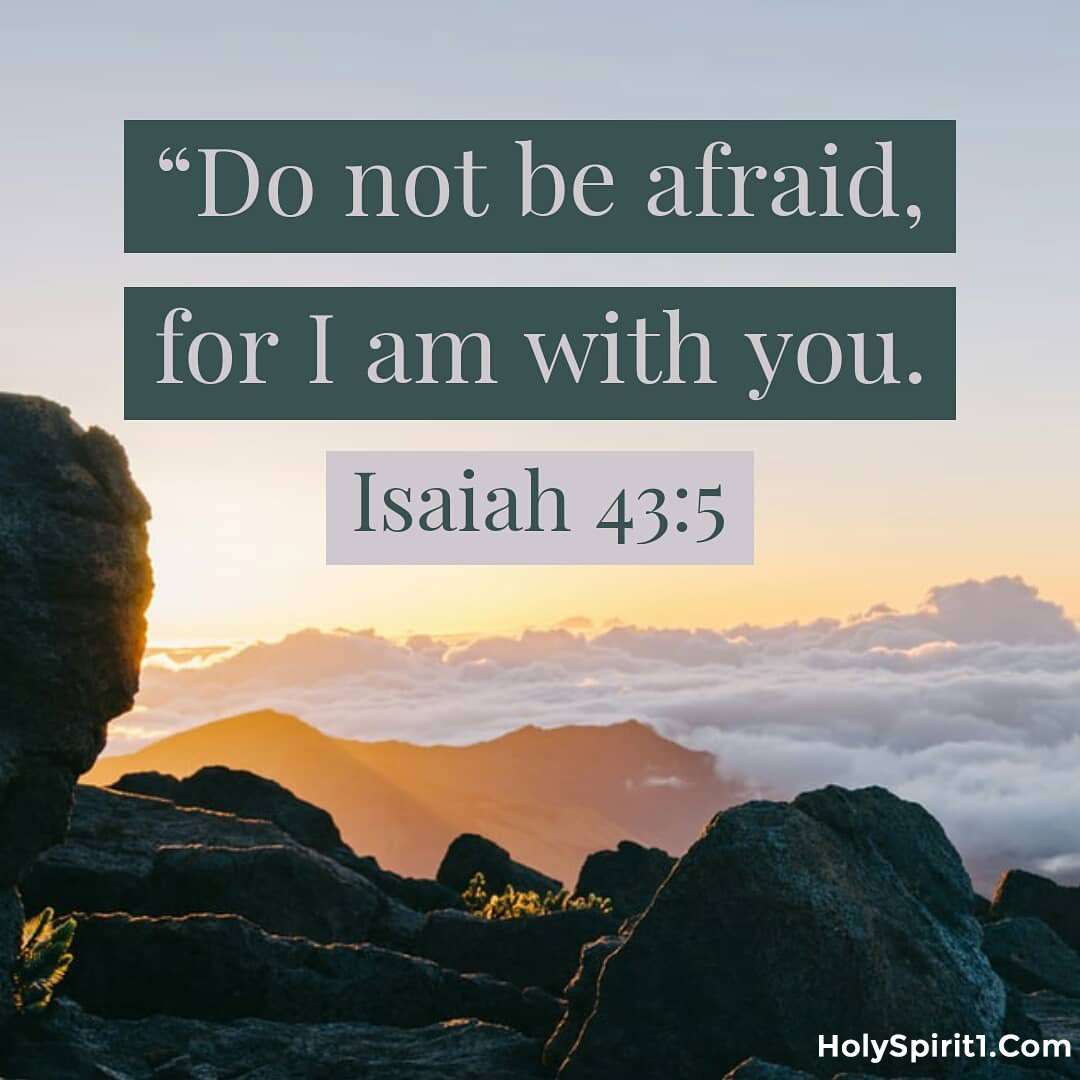 Short Bible Verses About Isaiah 43:5