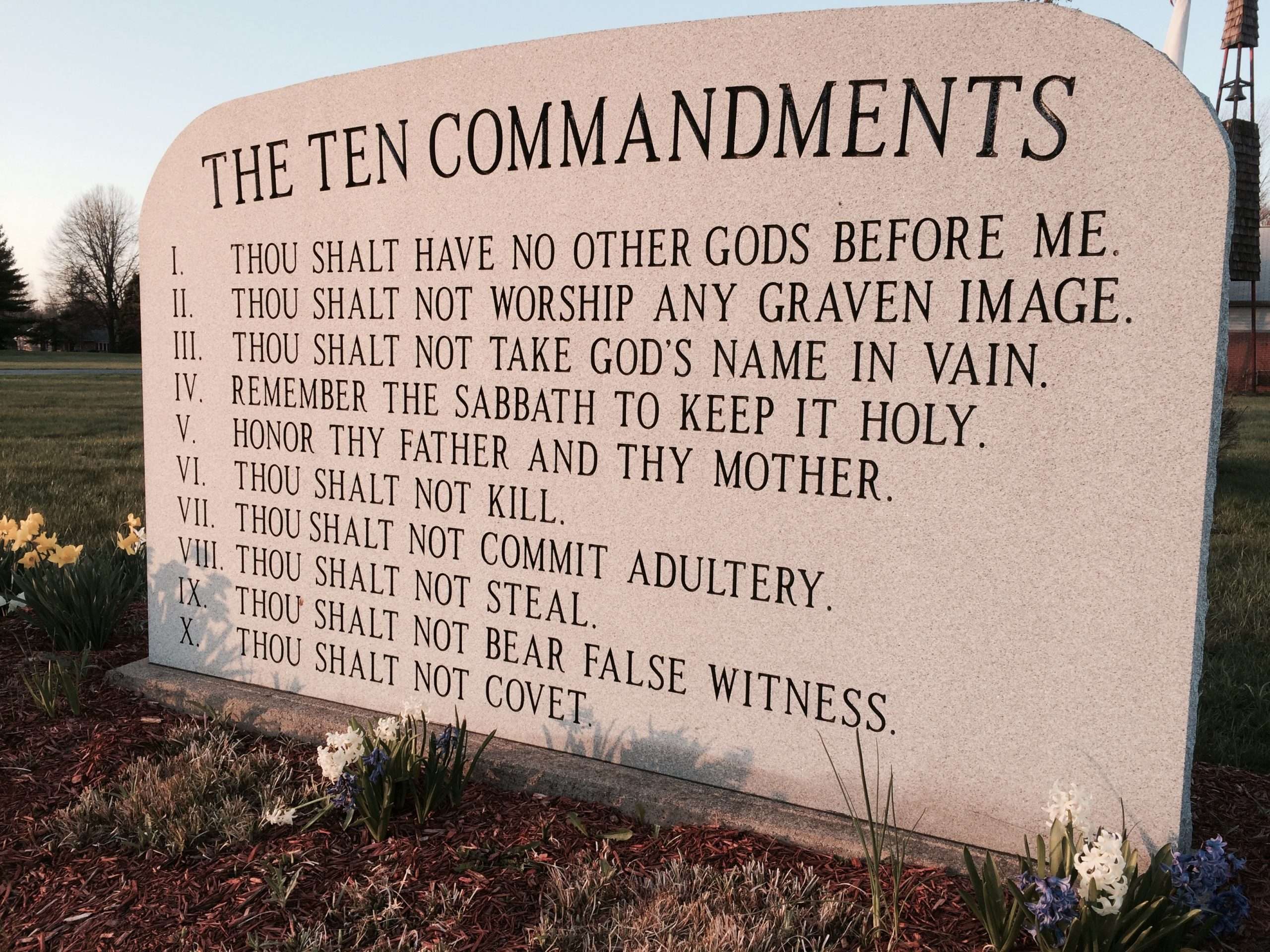 Ten Commandments List: Where in the Bible does it talk ...