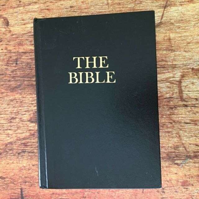 The Bible RSV Revised Standard Version 1971 Black Hardcover ABE