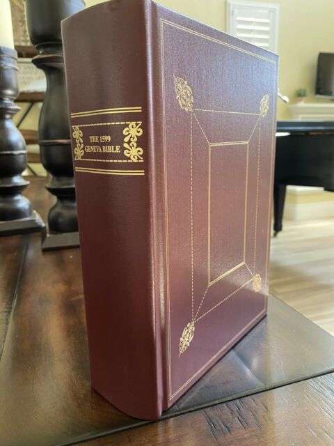 The Geneva Bible 1599 : Breeches Bible (1991, Hardcover ...