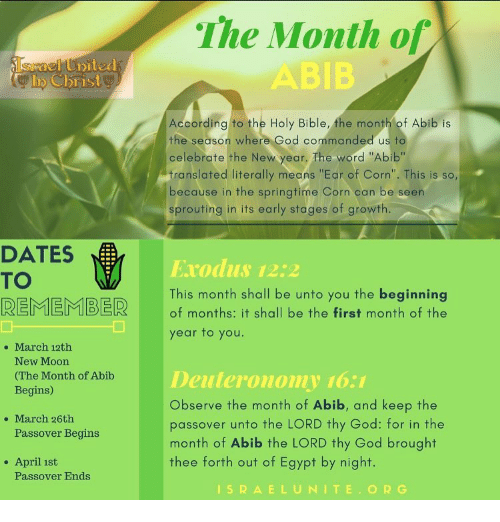 The Month of United Lib Cbirist According to the Holy Bible E Month of ...