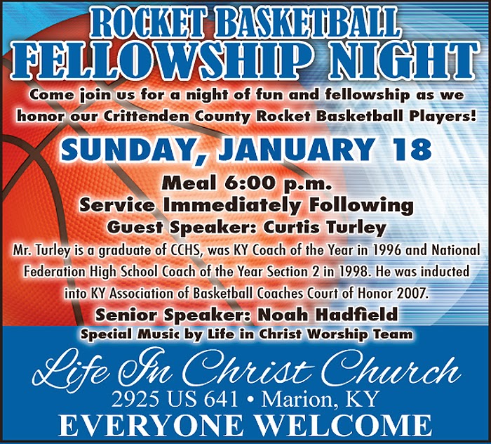 The Press Online: Basketball Fellowship Sunday at Life in Christ