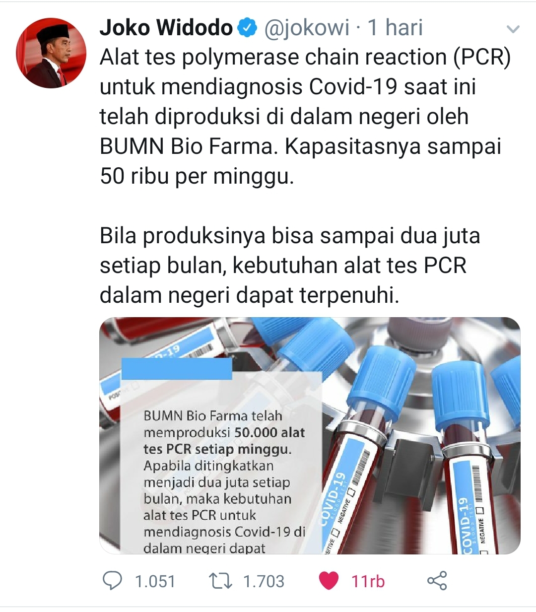 Update Virus Corona, Rapid Test dan PCR Test Jakarta