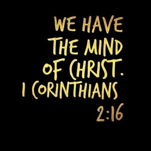 We have the mind of Christ 1. Korinther 2,12