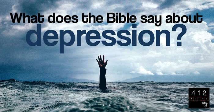 What does the Bible say about depression?