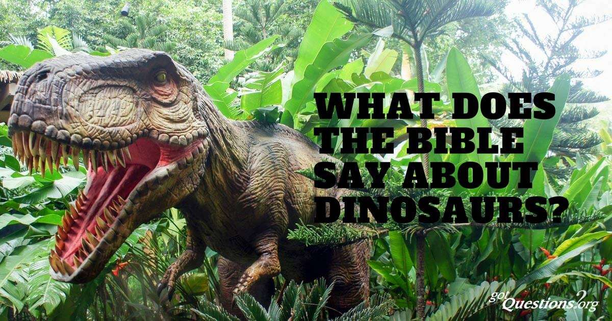 What does the Bible say about dinosaurs? Are there ...