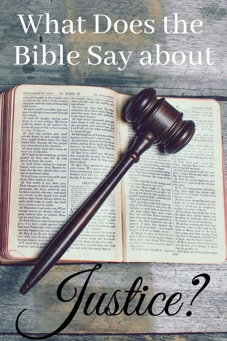 What Does the Bible Say about Justice?