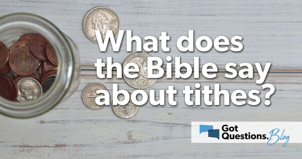 What does the Bible say about tithing?