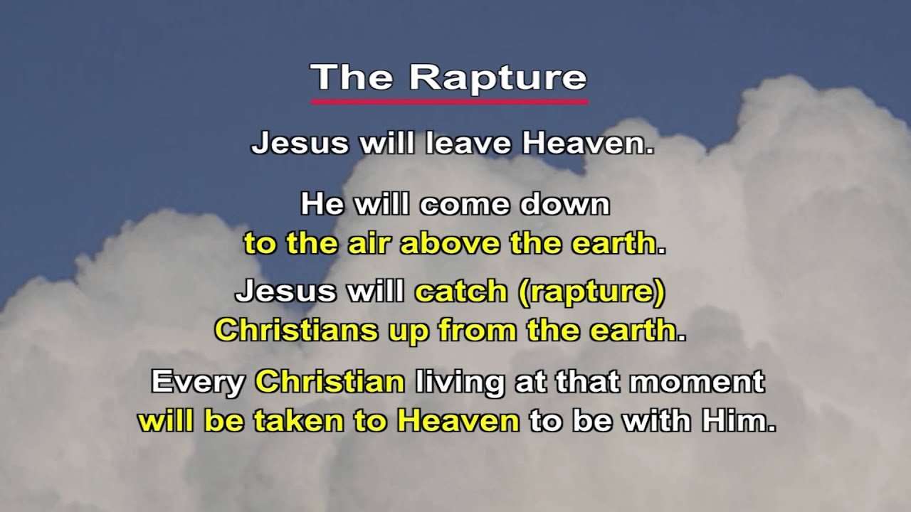 What does the Bible tell us about the Rapture?