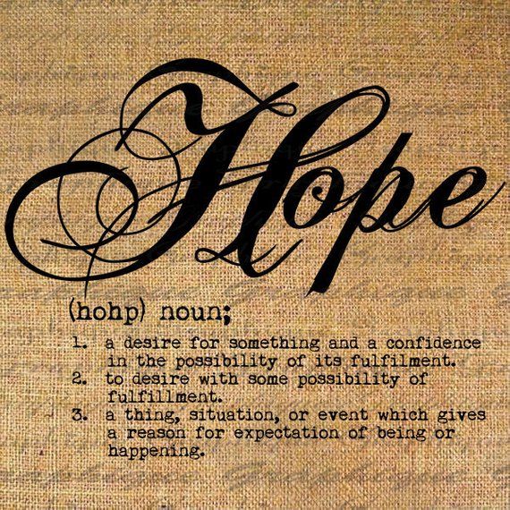 what is biblical meaning of hope