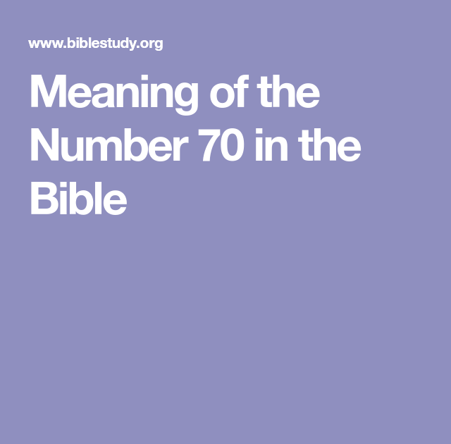 What Is Meaning Of 40 In The Bible