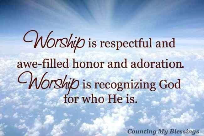 What is Worshipping God in Spirit and Truth?