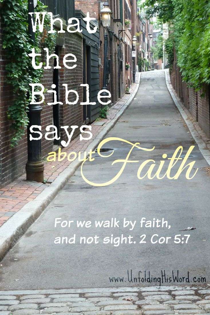 What the Bible Says About Faith
